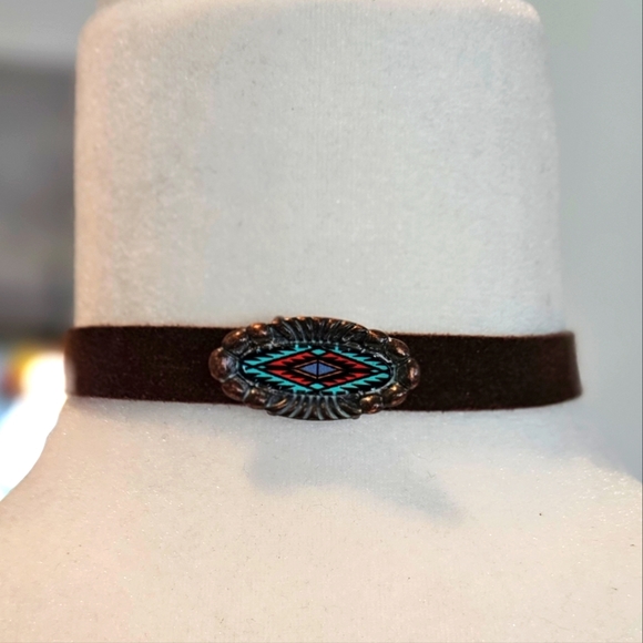 Shyanne Jewelry Nwts Shyanne Aztec Copper Tone Concho Choker Necklace Poshmark
